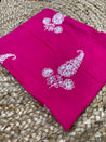 (0.80 Meter Cut Piece) Premium Cotton 80*80 Embroidery Fabrics