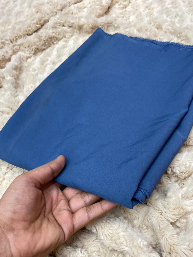 Premium Plain AMERICAN CREPE Fabric On SALE Cut Size Of. 2.70 Meter