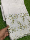 PREMIUM EMBROIDERED COTTON Fabric On SALE Cut Size Of. 3.65 Meter