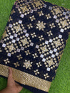 PREMIUM EMBROIDERED GEORGETTE Fabric On SALE Cut Size Of. 2.50 Meter