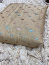 PREMIUM EMBROIDERED ORGANZA Fabric On SALE Cut Size Of. 7 Meter
