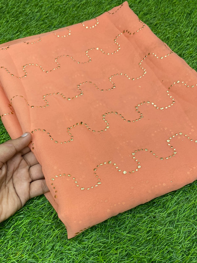 PREMIUM EMBROIDERED Fabric On SALE Cut Size Of. 2.50 Meter