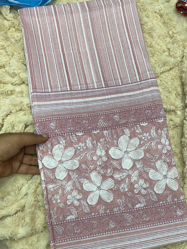 Premium Quality Soft Cotton Linen & Muslin Dupatta’s On Sale Now.