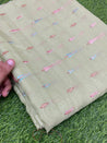 PREMIUM EMBROIDERED Organza Fabric On SALE Cut Size Of. 5.40 Meter