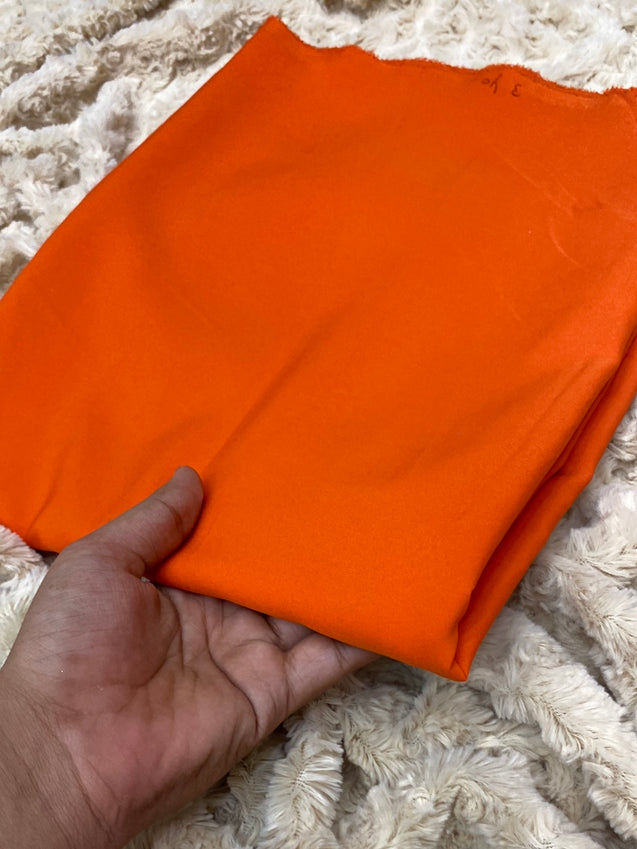 Premium Plain AMERICAN CREPE Fabric On SALE Cut Size Of. 3.40 Meter