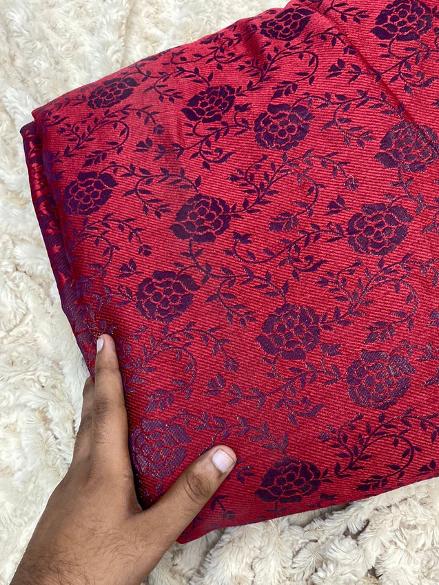 PREMIUM PURE BANARASI BROCADE FABRIC On SALE Cut Size Of. 6.90 Meter