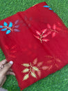 PREMIUM EMBROIDERED Organza Fabric On SALE Cut Size Of. 4 Meter