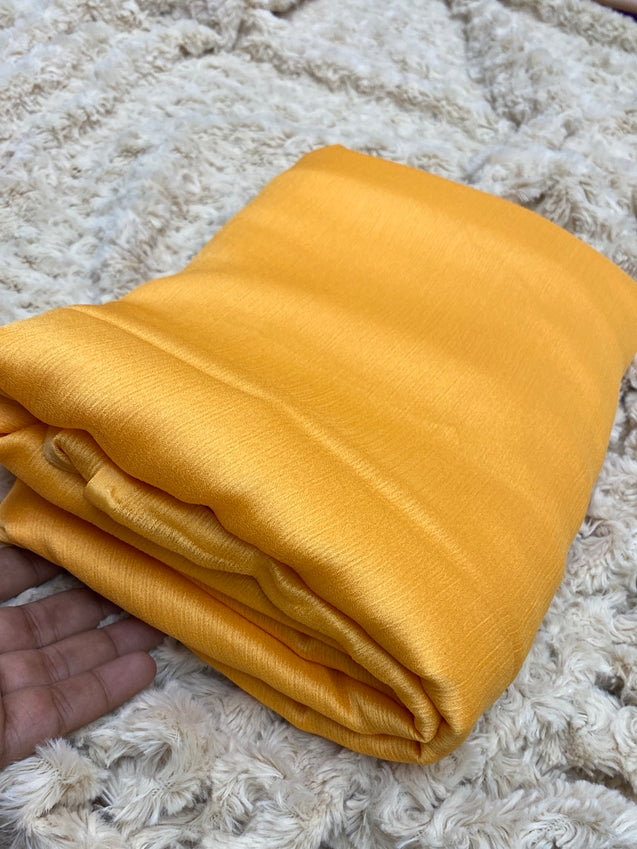 PREMIUM PURE CHINON CHIFFON GEORGETTE FABRIC On SALE Cut Size Of. 5.50 Meter