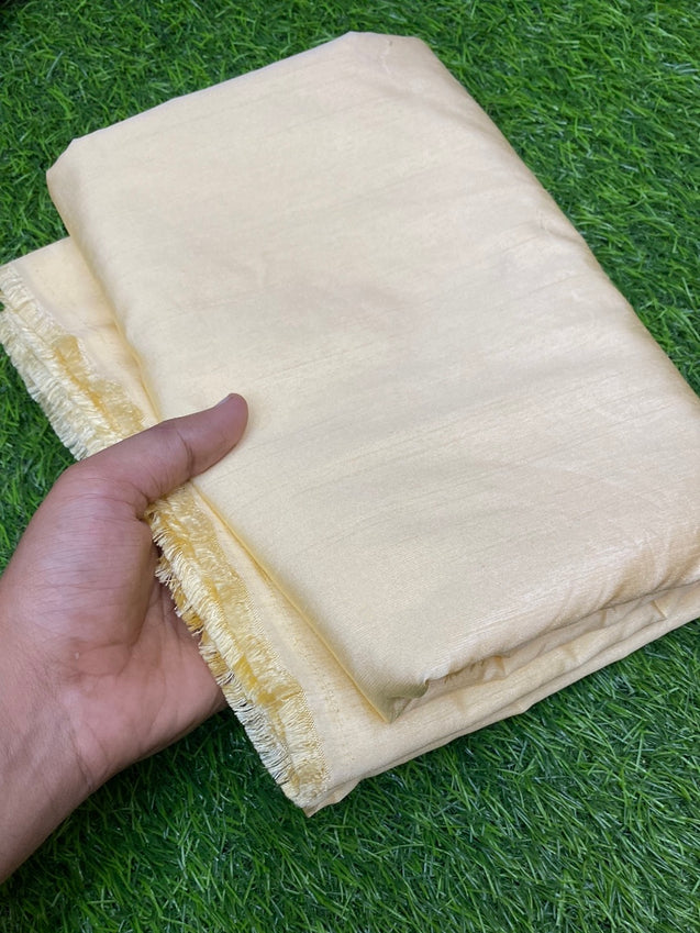 Premium Double Tone Silk Fabric On SALE Cut Size Of. 7 Meter