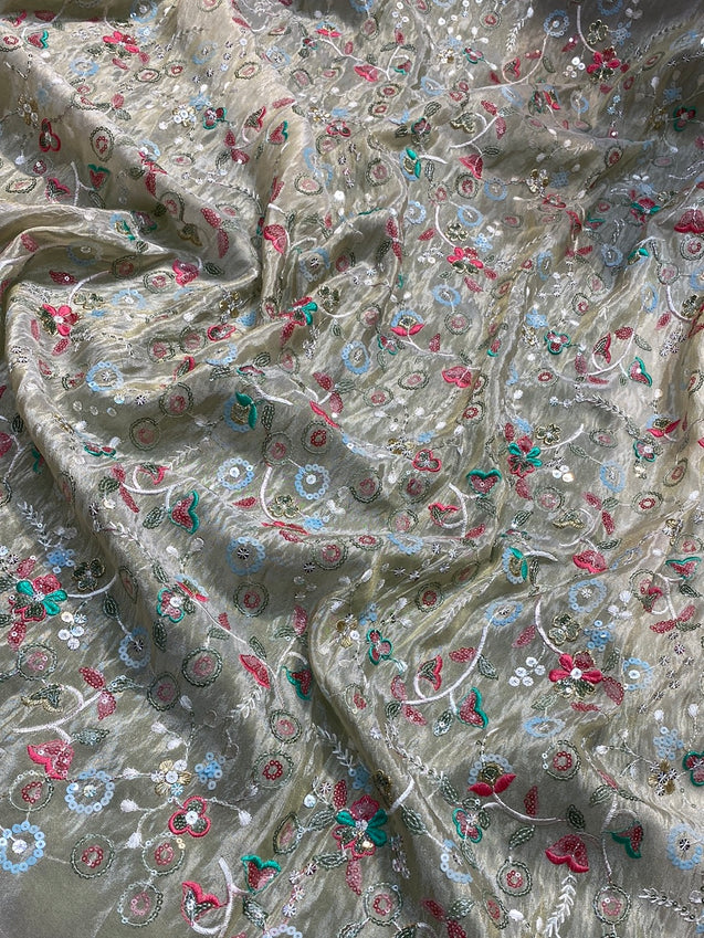 Premium Quality Of Russian Silk Fabric - DYEABLE