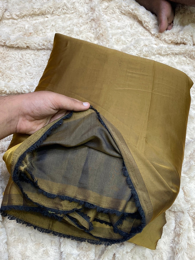 Premium 2 Tone Silk Fabric On SALE Cut Size Of. 7 Meter