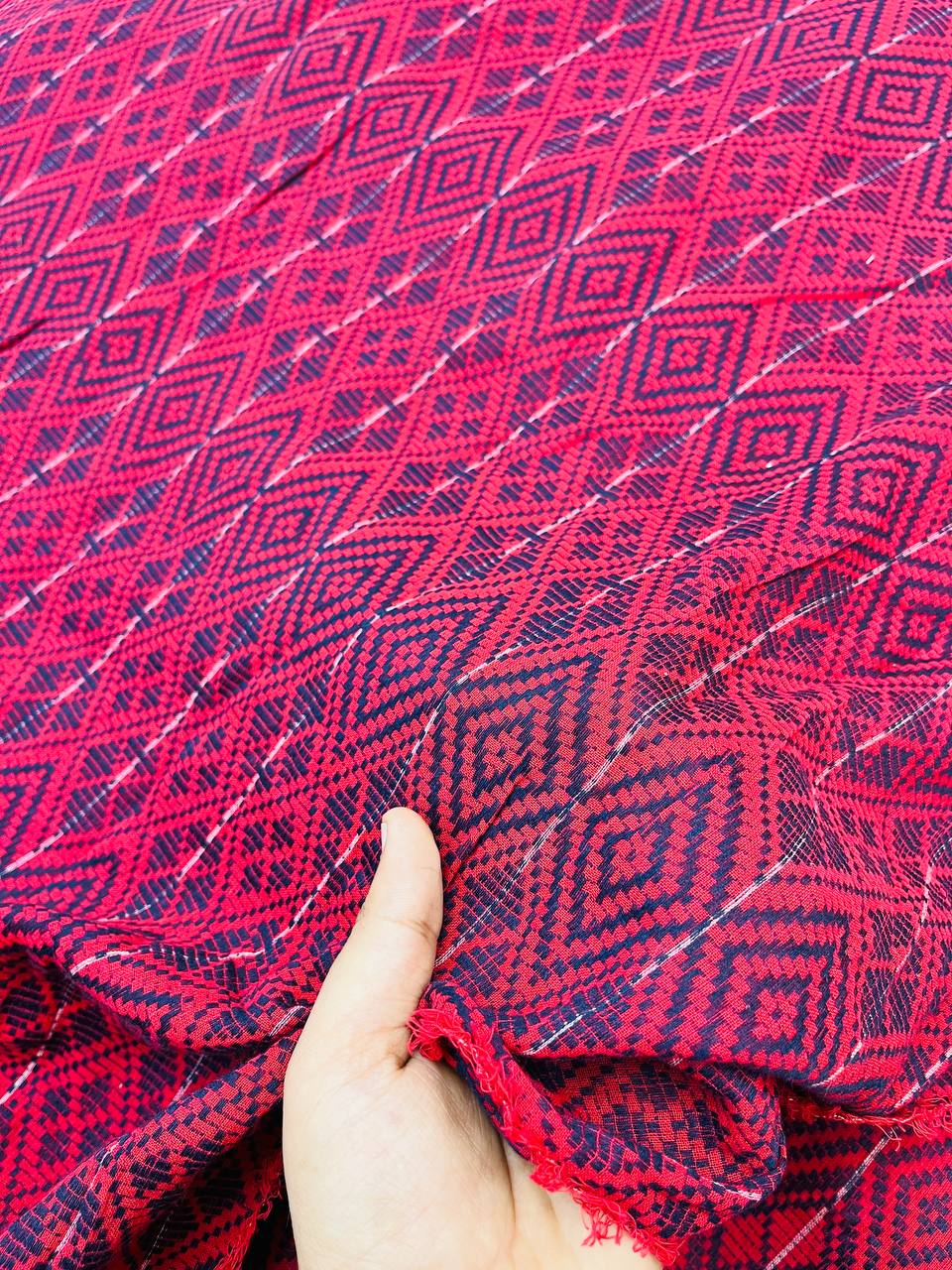 Most Premium Fine Thread Weaving On Pure LINEN Cotton FABRIC