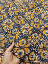 Most Traditional Premium Quality Of Pure Kalamkari Ajrakh Printed Fabric - On Pure Cotton 80*80