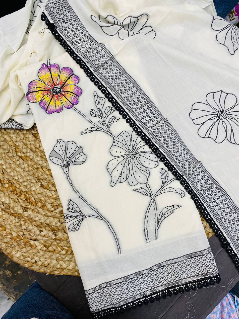 (SALE Prices) Premium Pure Suits (Complete Suit Set With Dupatta)