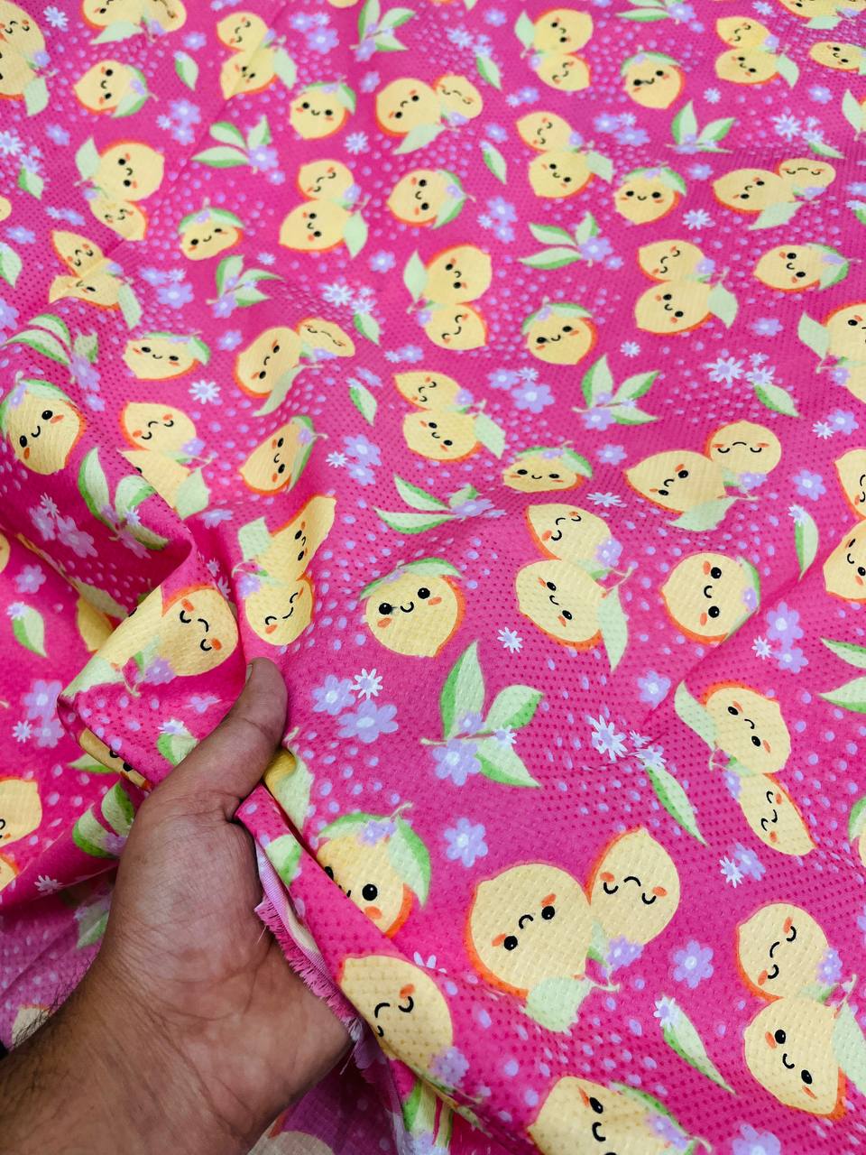 Premium Pure Modal Cotton Self Weaving FABRIC Digital PRINTED (Big WIDTH!!)