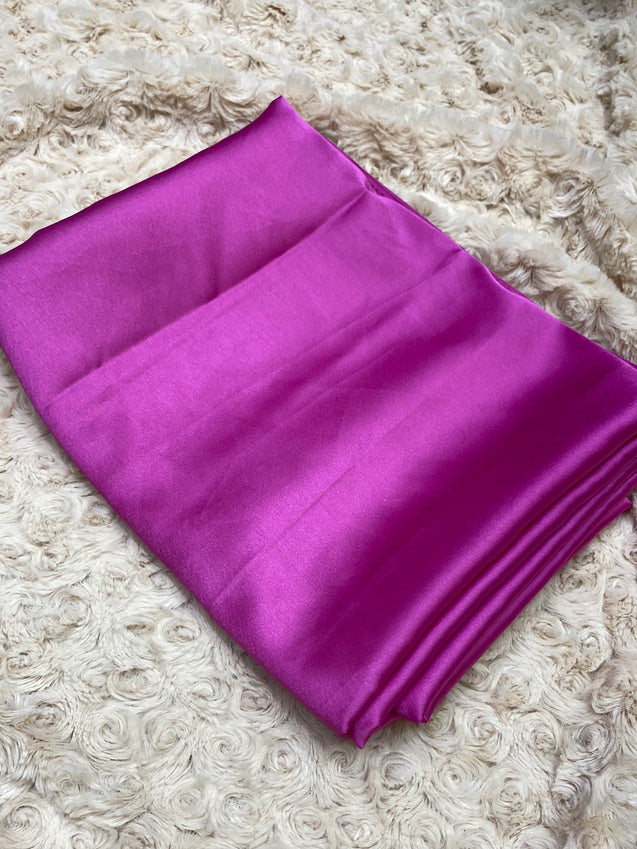 Premium Plain Japanese Satin Fabric On SALE Cut Size Of. 1 Meter