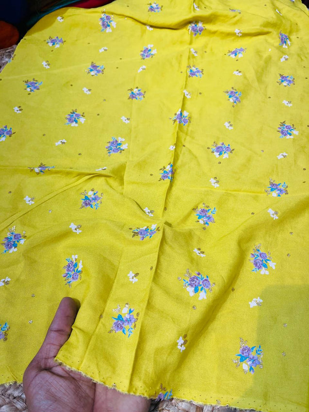 Cut Piece SALE- Premium Pure Designer FABRICS IN SALE - Cut SIZE: 0.50 Meter