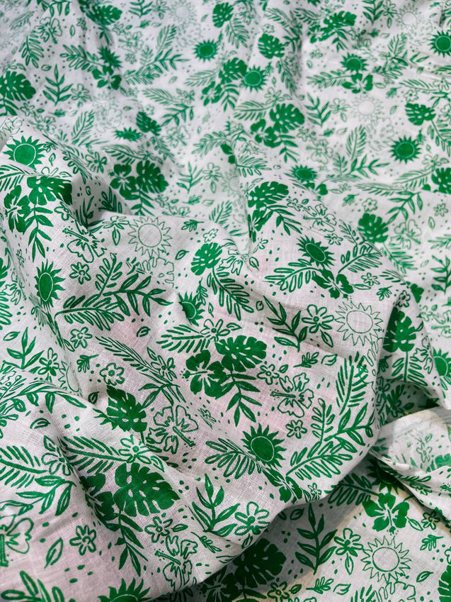 (SALE) Premium Pure Mul Cotton FABRIC Digital PRINTED (Big WIDTH!!)