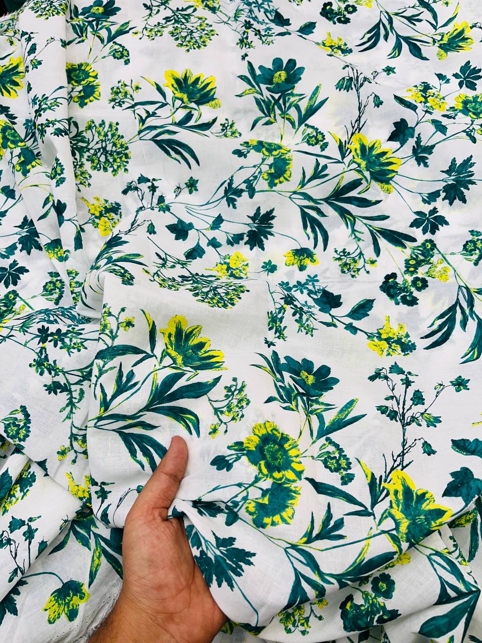 Most Premium Pure Mul Cotton Fabric With Digital PRINTED (Big WIDTH!!)