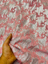 Premium Pure Viscose Georgette Fabric With Fine Zari Weaving (Big WIDTH!!)