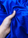 Most Premium Pure Modal Cotton Satin FABRIC (Big WIDTH!!) - Royal Blue