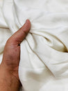 Most Premium Pure Modal Cotton Satin FABRIC (Big WIDTH!!) - BEIGE