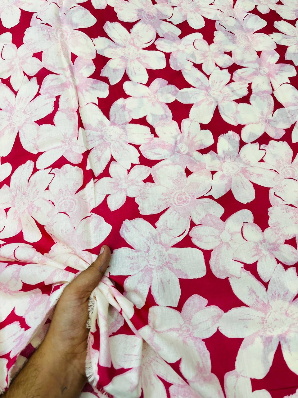 Most Premium Pure Cotton 80*80 Fabric With Digital PRINTED (Big WIDTH!!)