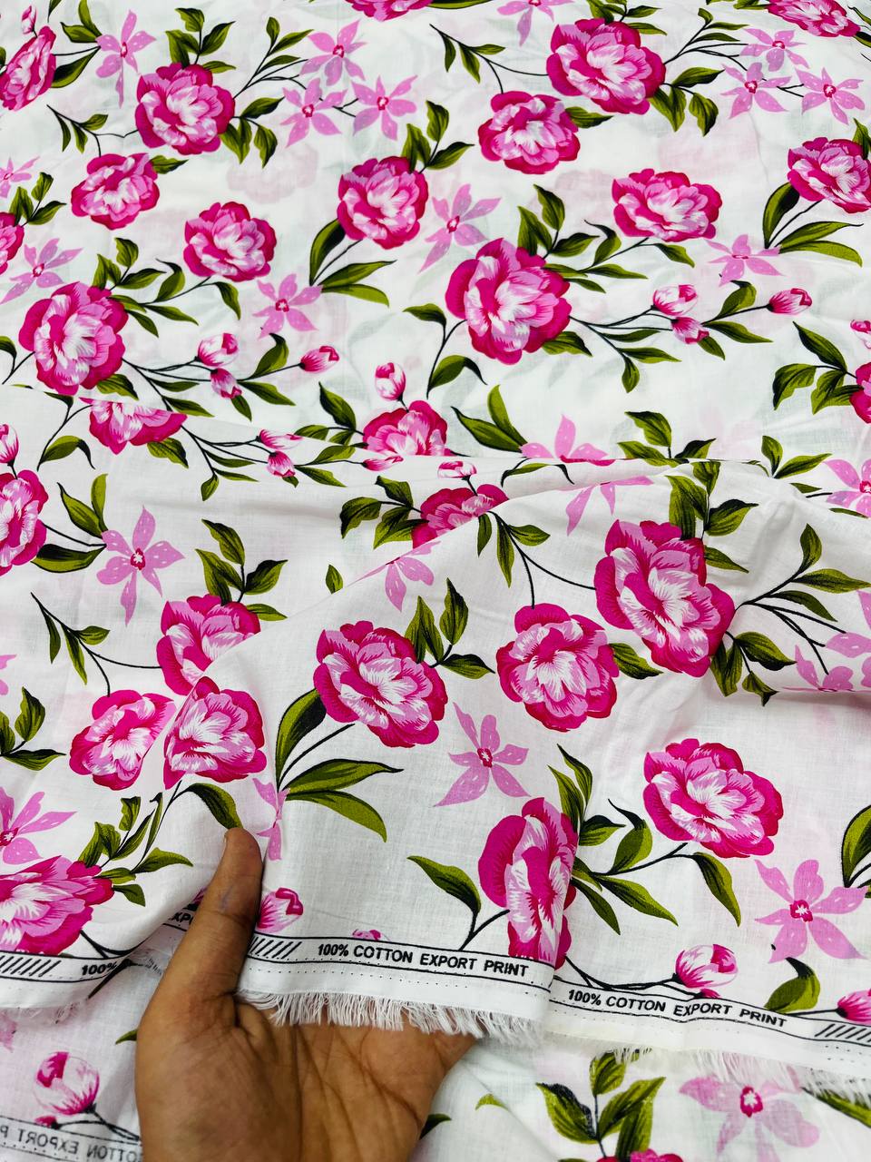 Most Premium Pure Cotton 80*80 Fabric With Digital PRINTED (Big WIDTH!!)