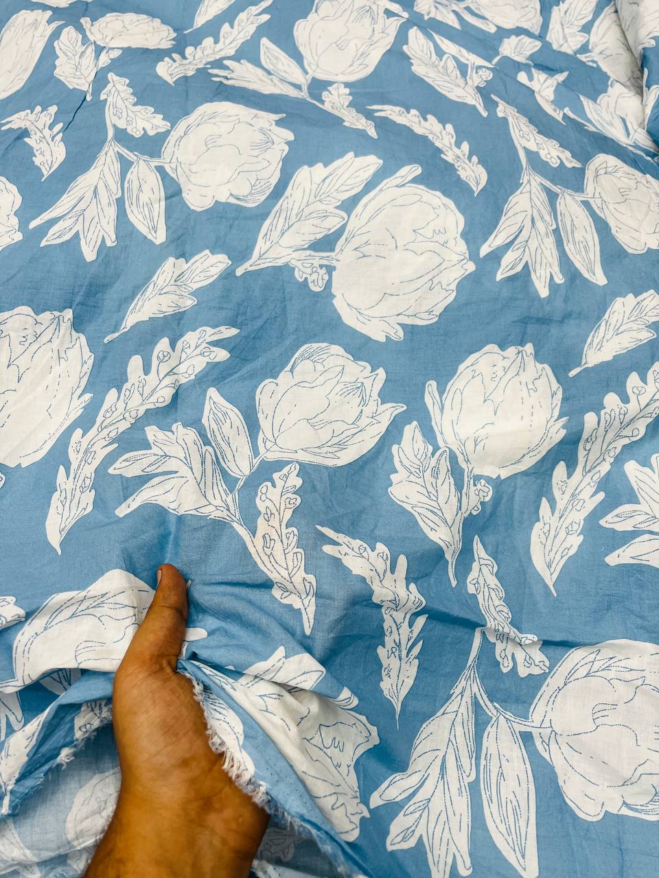 Most Premium Pure Cotton 80*80 Fabric With Digital PRINTED (Big WIDTH!!)