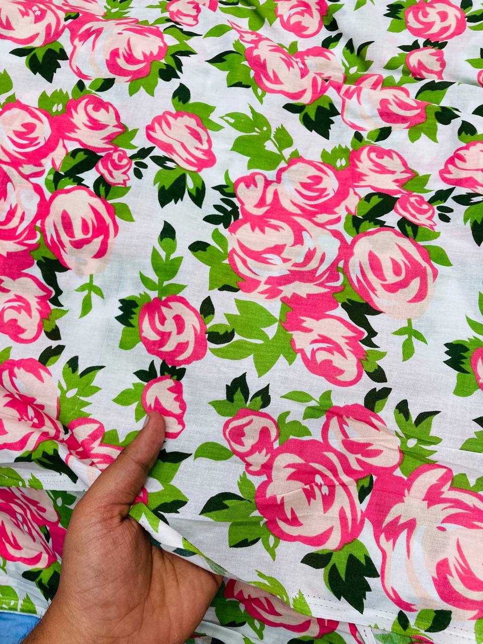 Most Premium BRANDED Pure Cambric Cotton PRINTED FABRIC