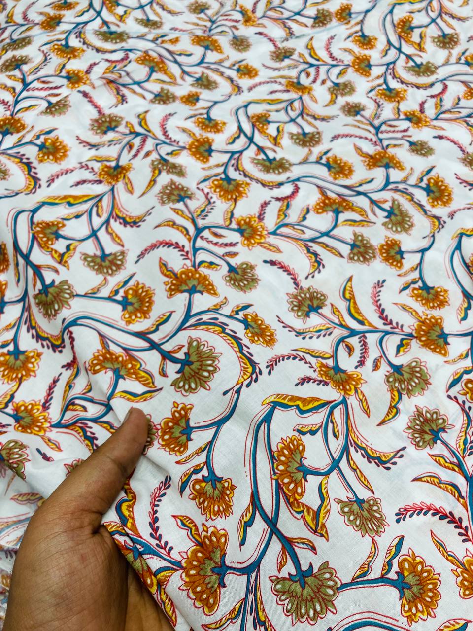 Most Premium BRANDED Pure Cambric Cotton PRINTED FABRIC