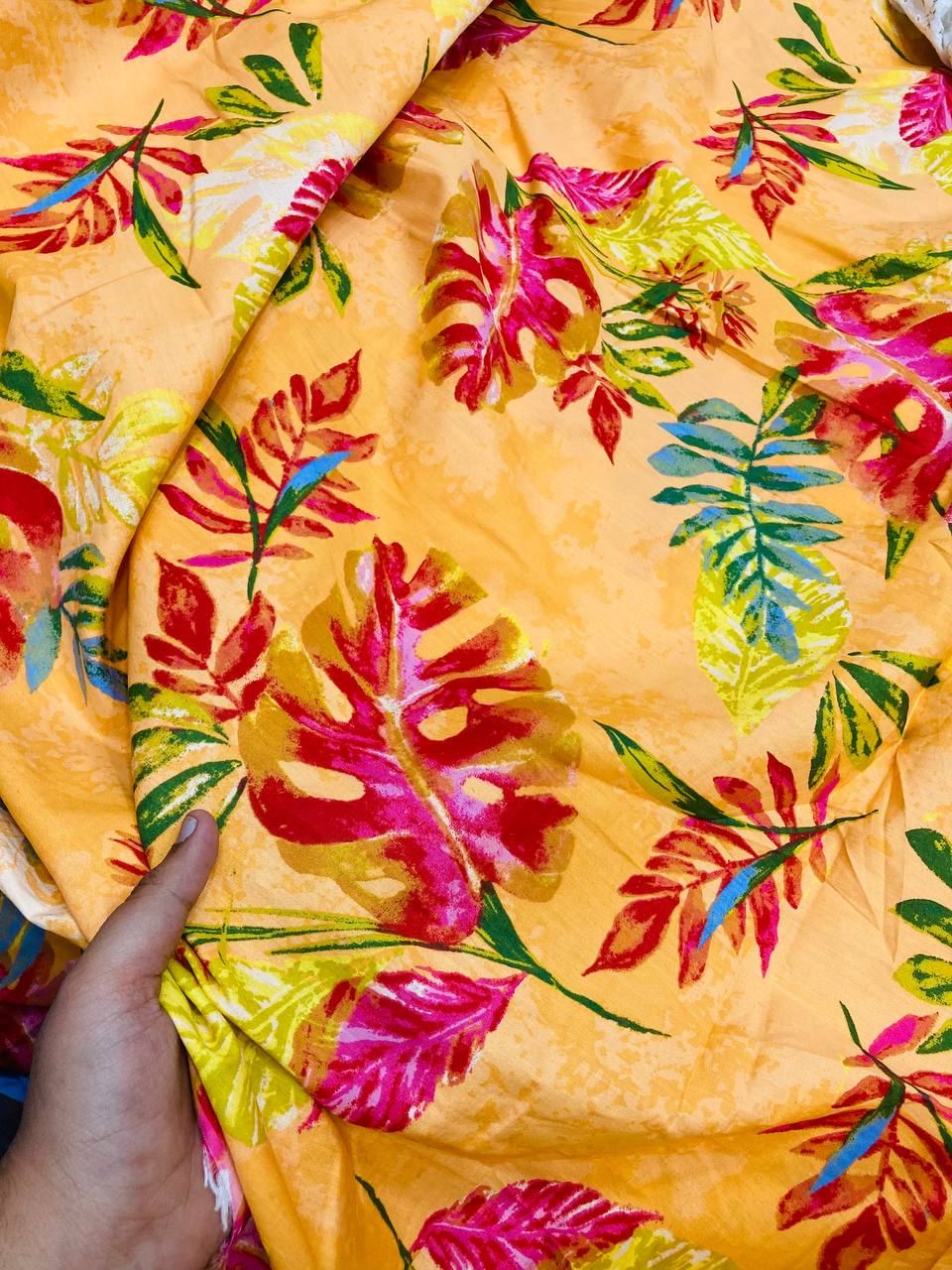 Most Premium BRANDED Pure Modal Cotton PRINTED FABRIC (Big WIDTH!!)