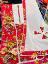 Premium Pure Complete Cotton Suit With Dupatta (Crosia LACE Work)