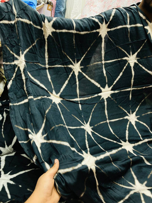 Most Premium Printed Gajji Silk FABRIC