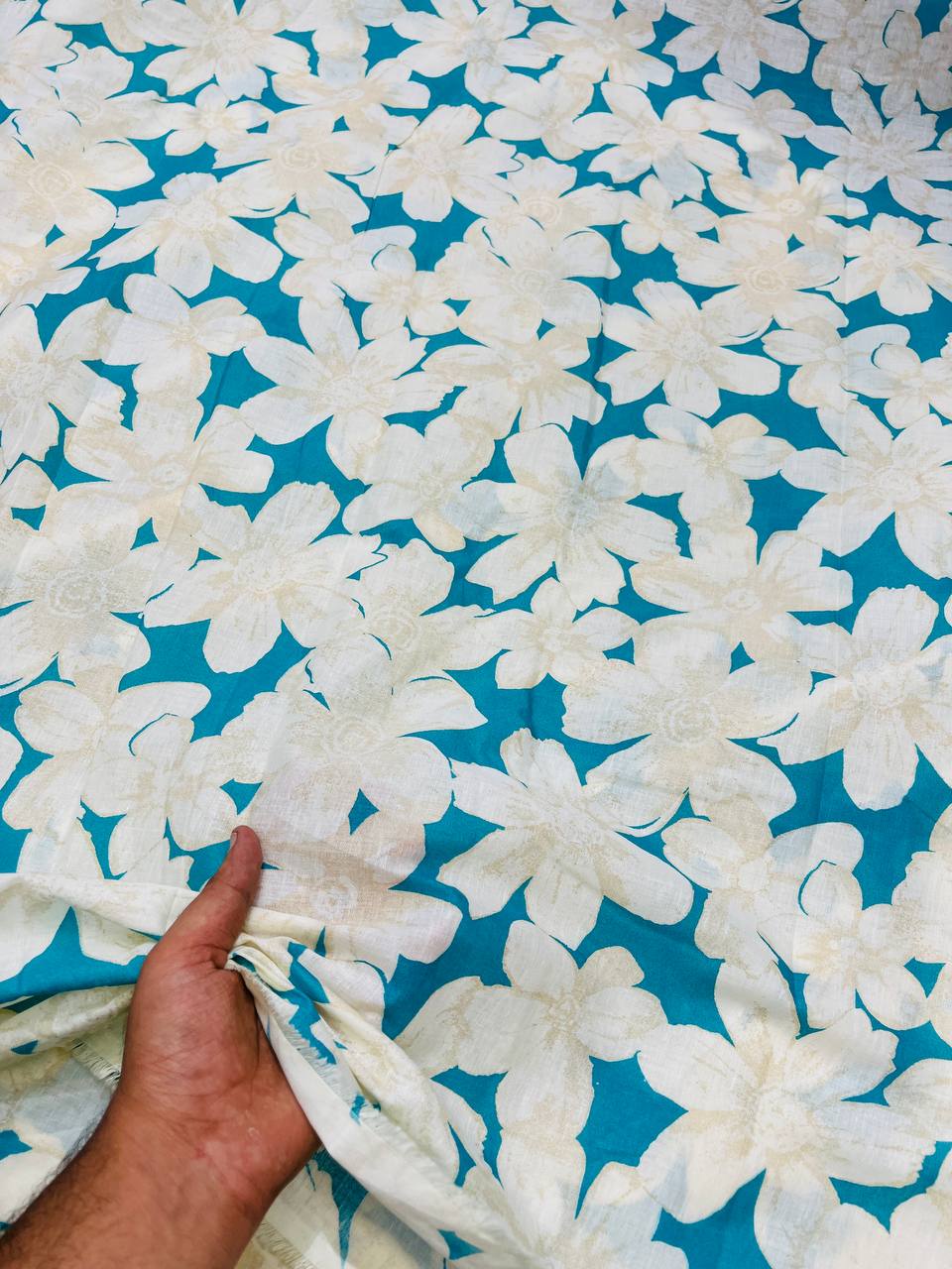 Most Premium Pure Cotton 80*80 Fabric With Digital PRINTED (Big WIDTH!!)