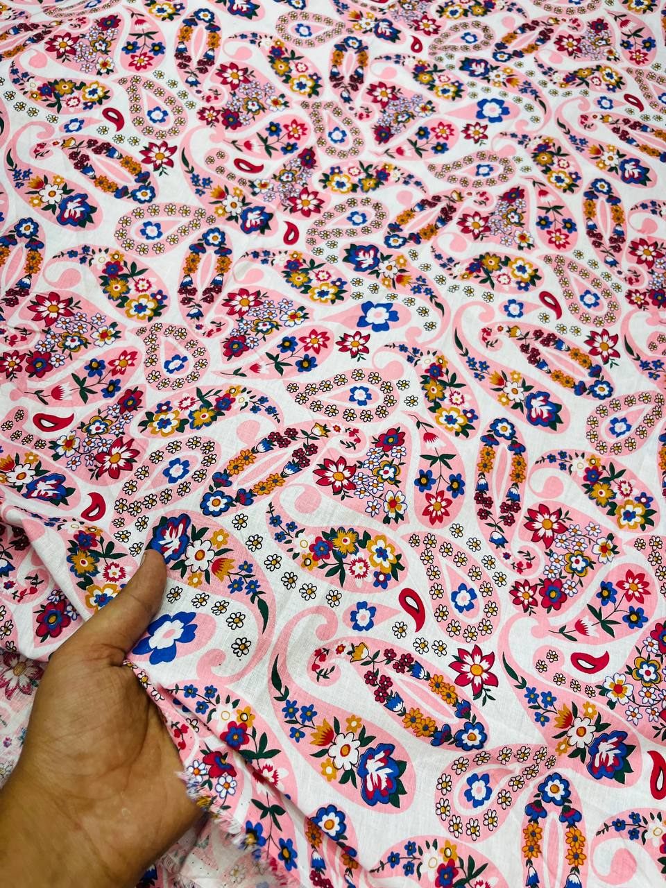 Most Premium Pure Cotton 80*80 Fabric With Digital PRINTED (Big WIDTH!!)