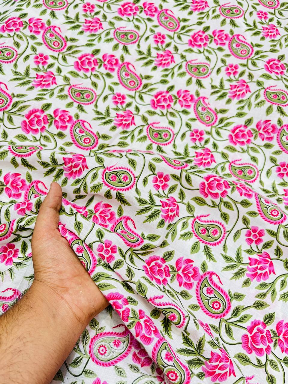 Most Premium Pure Cotton 80*80 Fabric With Digital PRINTED (Big WIDTH!!)