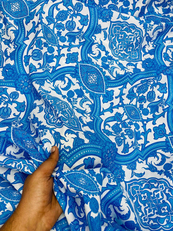 Most Premium BRANDED Pure Cambric Cotton PRINTED FABRIC (Big WIDTH!!)