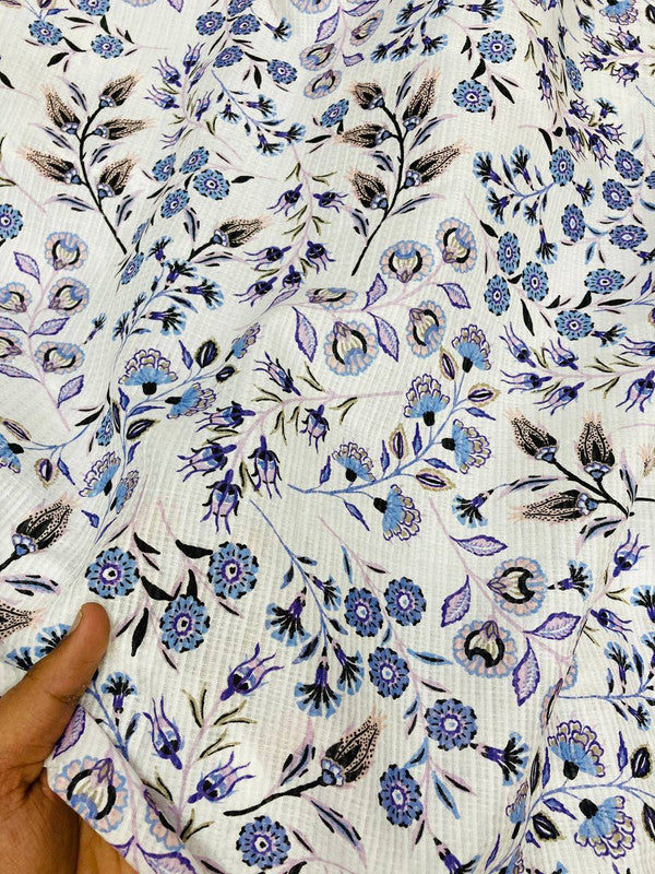 Most Premium Dobby Pure Modal Cotton Printed FABRIC (Big WIDTH!!)