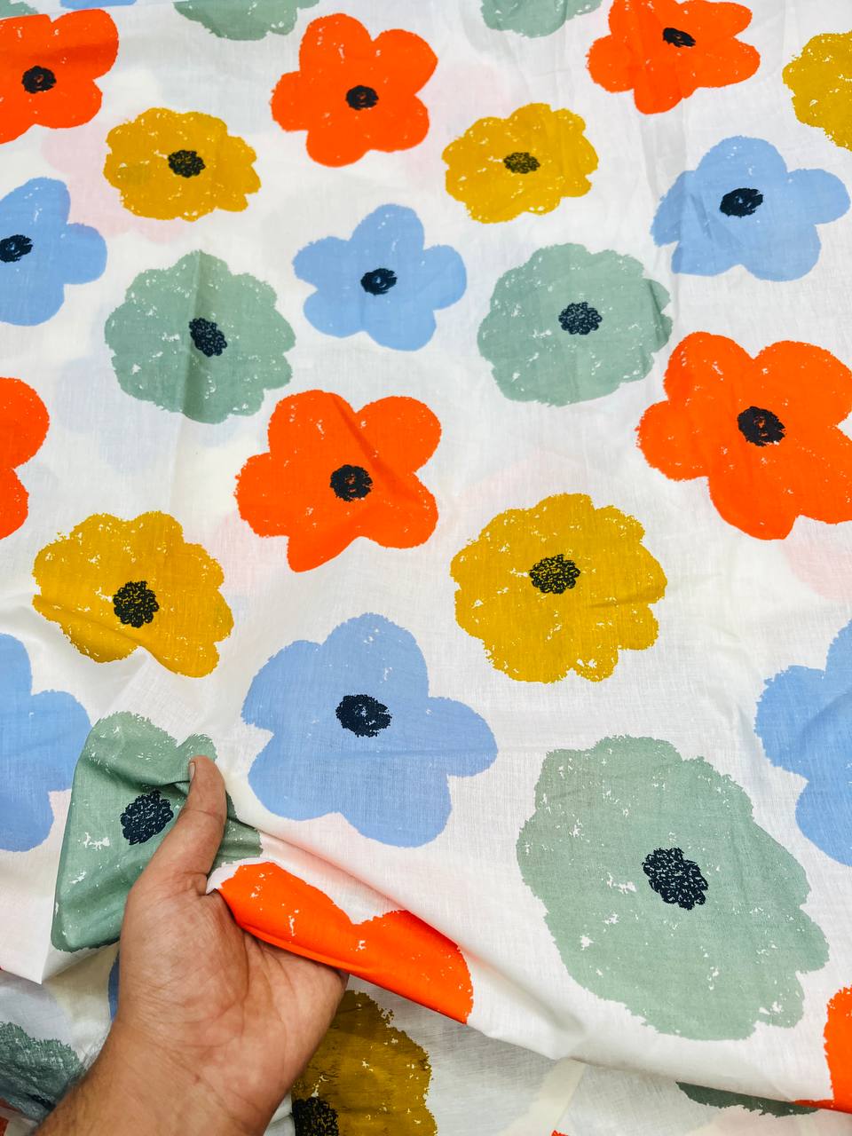 Most Premium Pure Cotton 80*80 Fabric With Digital PRINTED (Big WIDTH!!)