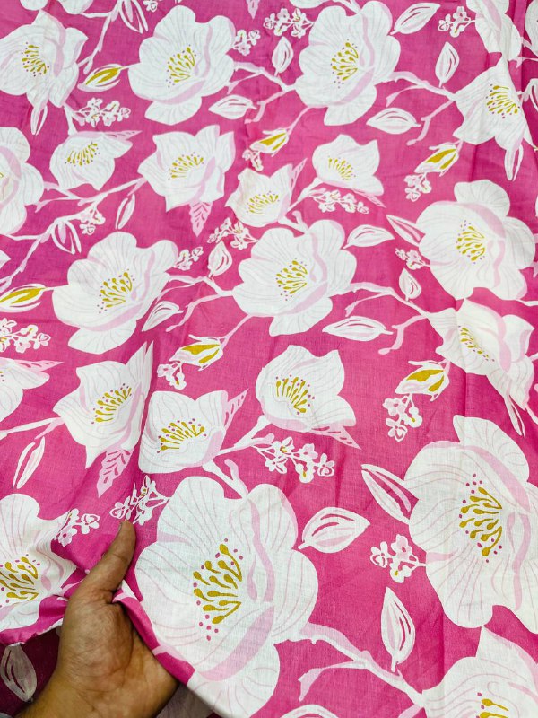 Most Premium Pure Cotton 80*80 Fabric With Digital PRINTED (Big WIDTH!!)