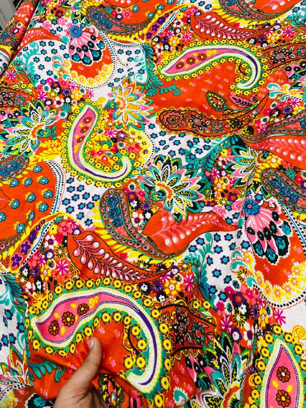 Most Premium Pure Cotton 80*80 Fabric With Digital PRINTED