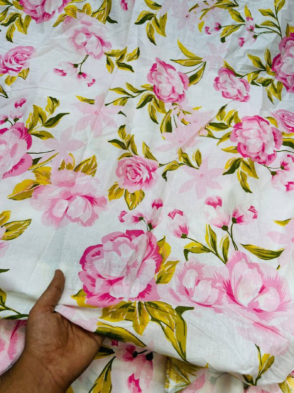 Most Premium Pure Cotton 80*80 Fabric With Digital PRINTED (Big WIDTH!!)