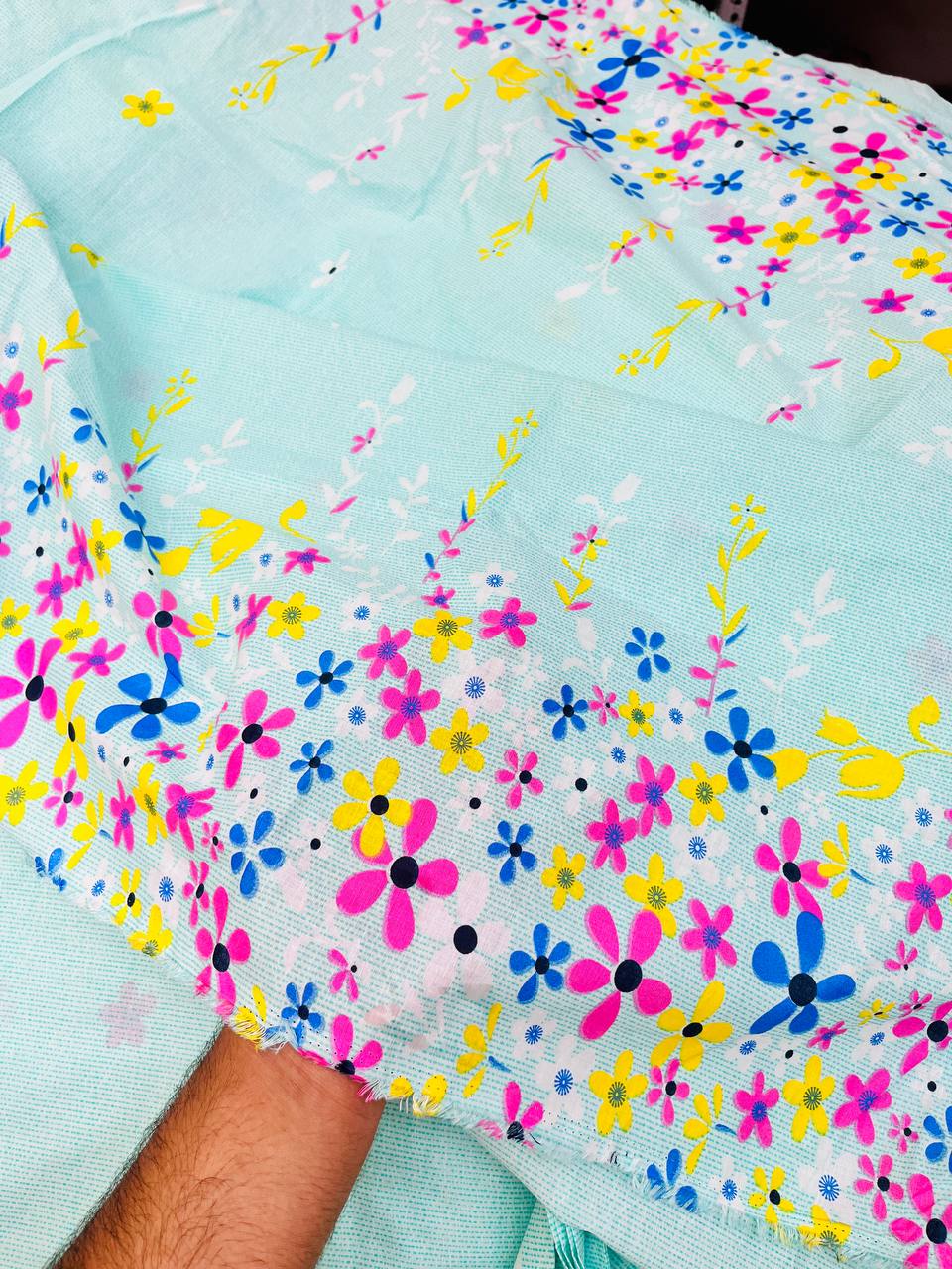 Most Premium Pure Cotton 80*80 Fabric With Digital PRINTED (Big WIDTH!!)