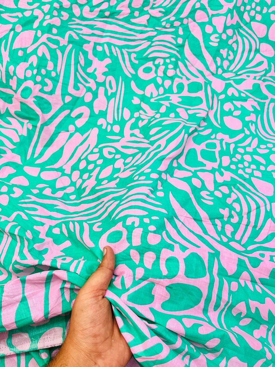 Most Premium Pure Cotton 80*80 Fabric With Digital PRINTED (Big WIDTH!!)