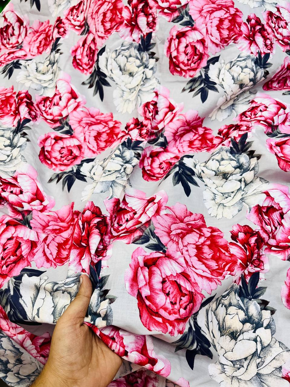 Most Premium Pure Cotton 80*80 Fabric With Digital PRINTED (Big WIDTH!!)