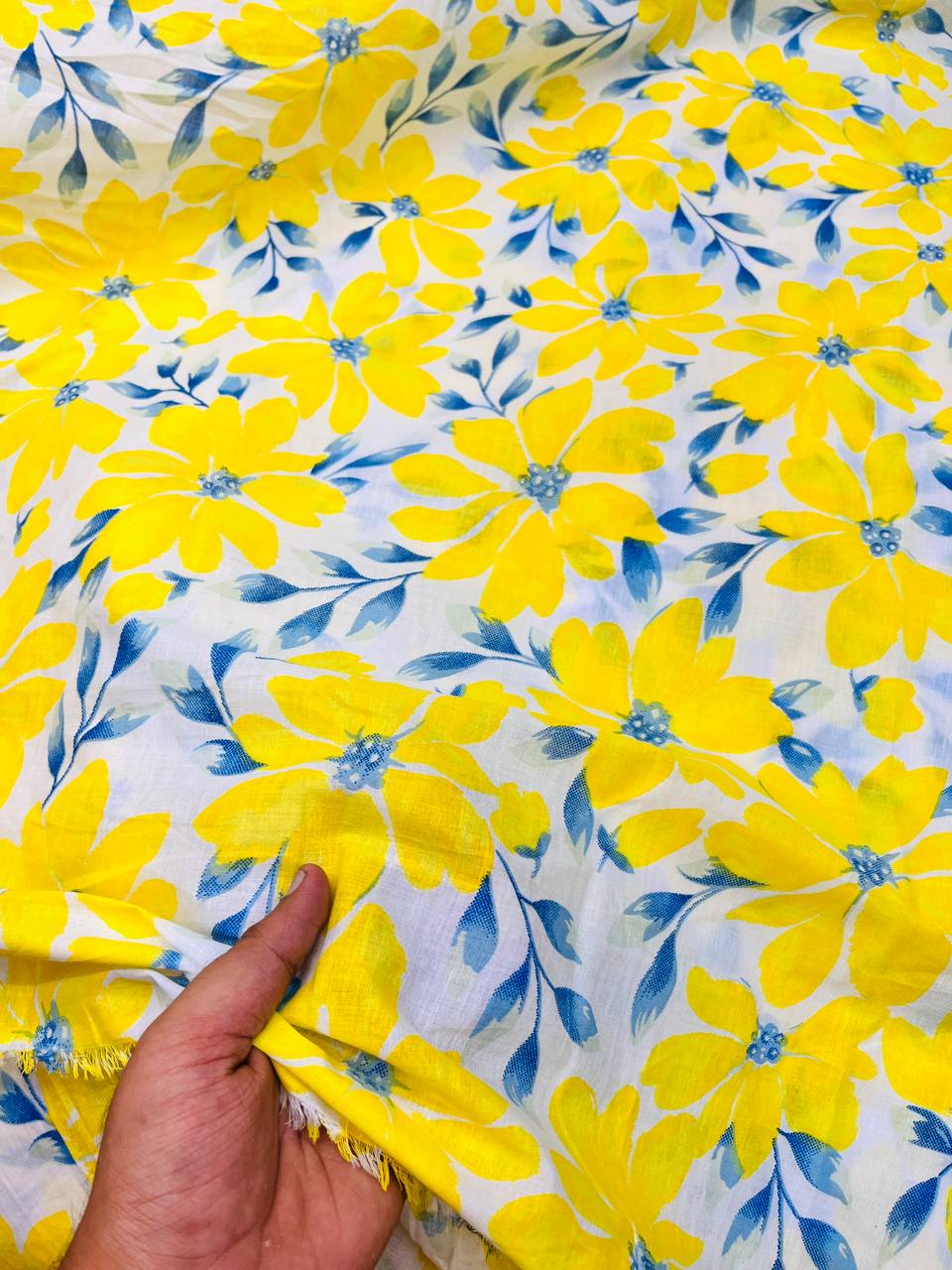 Most Premium Pure Cotton 80*80 Fabric With Digital PRINTED (Big WIDTH!!)