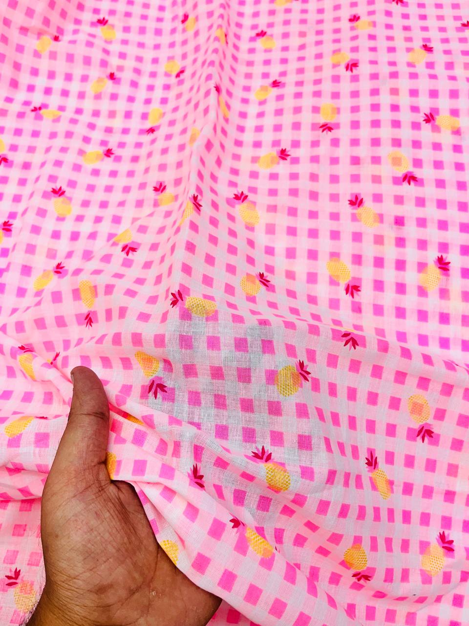 Most Premium Pure Cotton 80*80 Fabric With Digital PRINTED (Big WIDTH!!)