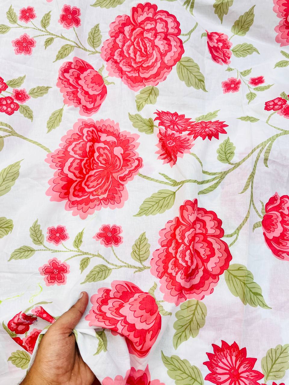 Most Premium Pure Cotton 80*80 Fabric With Digital PRINTED (Big WIDTH!!)