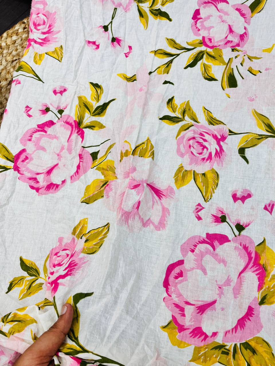 Most Premium Pure Cotton 80*80 Fabric With Digital PRINTED (Big WIDTH!!)